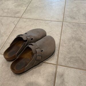 Birkenstock Brown Slip-On Loafers